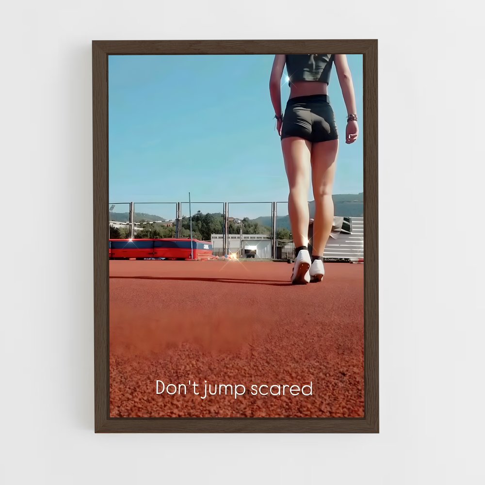 Poster En Plein Saut – affiche Athlétisme (vue 5)